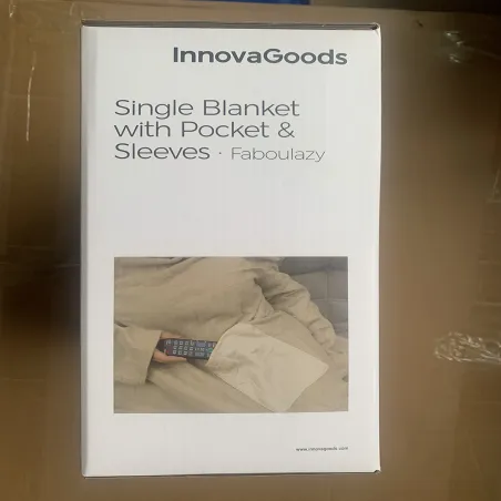 Yhden hengen hihallinen viltti keskitaskulla Faboulazy InnovaGoods