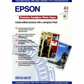 Satiini Valokuvapaperi Epson 2357145 A3 20 Levyt (1 osaa)