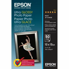 Muste ja Valokuvapaperi Paketti Epson 2359994 A6 (50 osaa) (1 osaa)