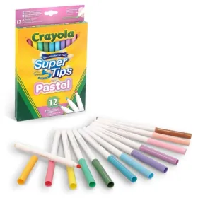 Viltpliiatsite komplekt Pastel Crayola Mitmevärviline Kook Pestav