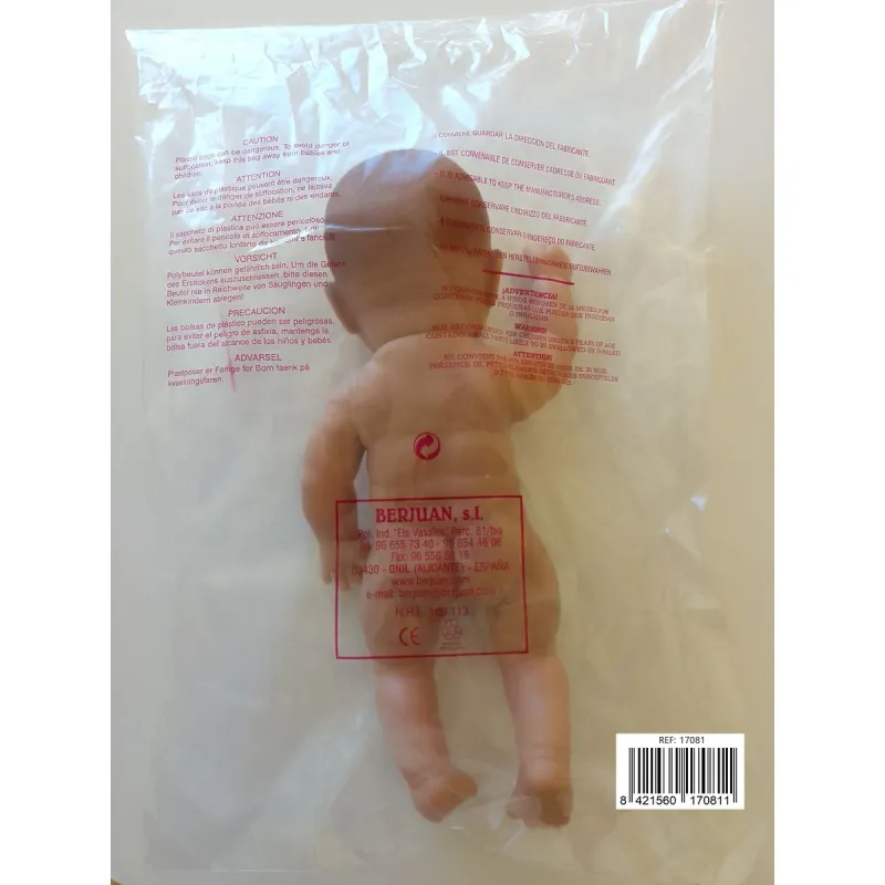 Baby doll Berjuan Newborn asiatico/oriental 30 cm (30 cm)
