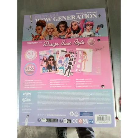 Väritettävät kuvat Fashion Wow Generation