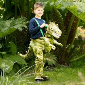Lasten asut Vihreä Dinosaurus 4-6 vuotta