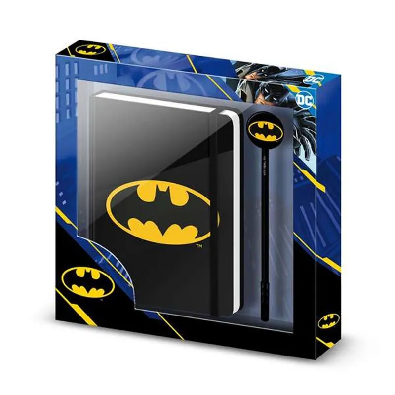 Diary with accessories Batman Black 22,4 X 2,2 X 23,2 cm