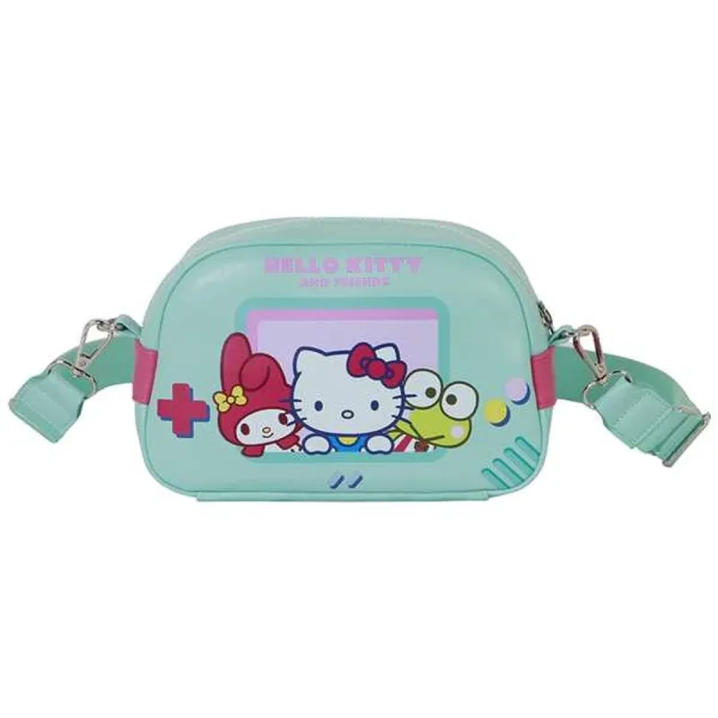 Olkalaukku Hello Kitty Turkoosi 14 x 23 x 9 cm