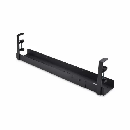 Kabeļu Organizators Startech CALB-DESK-CABLE-TRAY Melns Tērauds