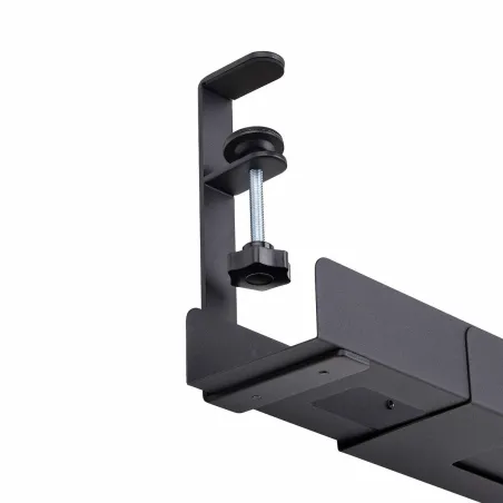 Kabeļu Organizators Startech CALB-DESK-CABLE-TRAY Melns Tērauds