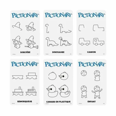 Lauamäng Mattel PICTIONARY