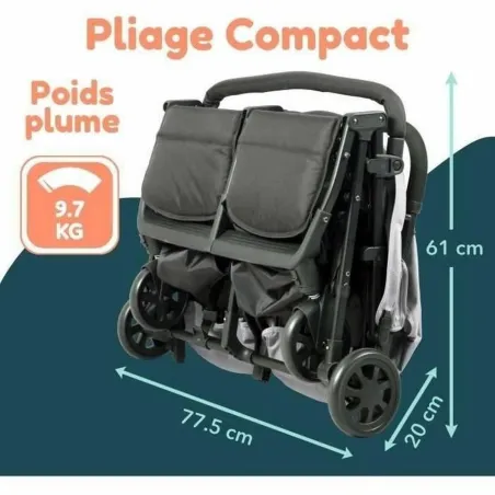 Baby's Pushchair Bambisol Grey