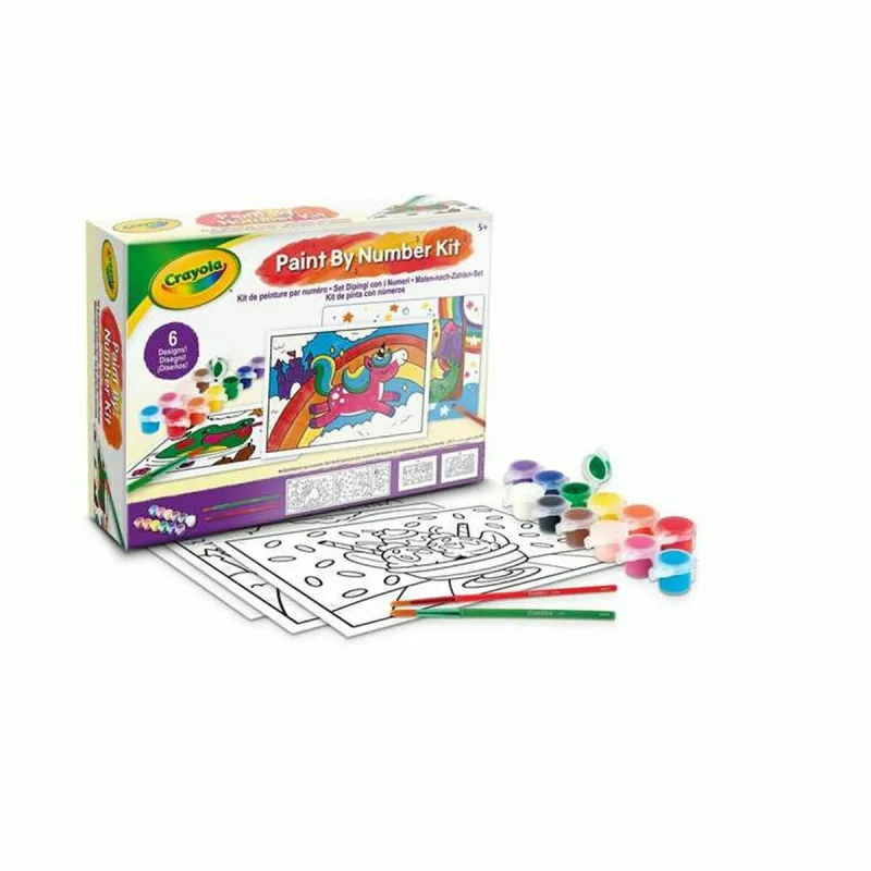 Gleznošanas pēc skaitļiem komplekts Crayola