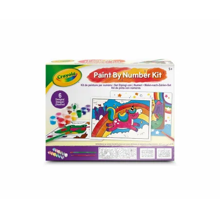 Värvide nummerdatud komplekt Crayola