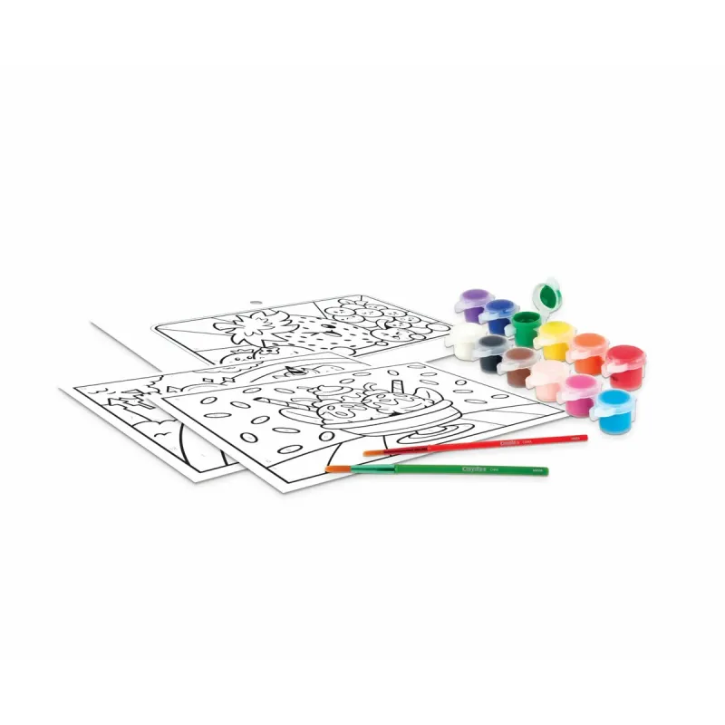 Värvide nummerdatud komplekt Crayola