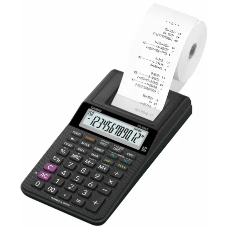 Printer calculator Casio Black