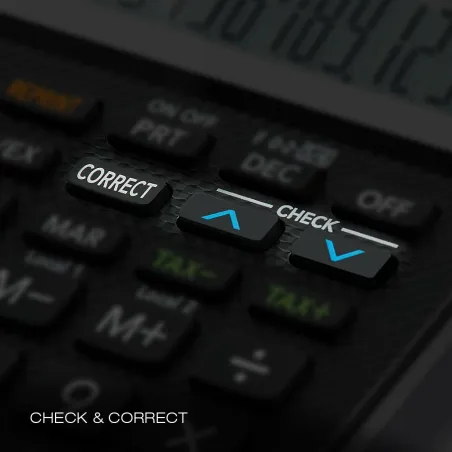 Printer calculator Casio Black