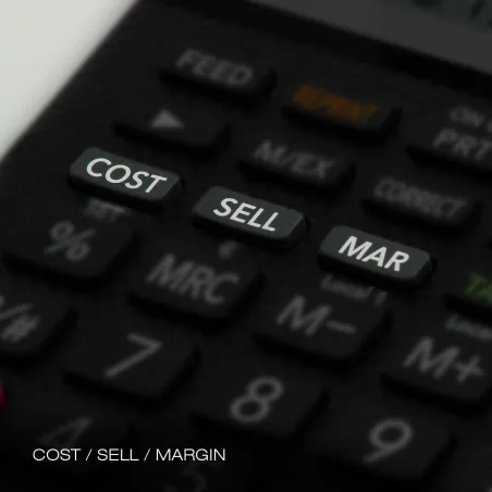 Printer calculator Casio Black