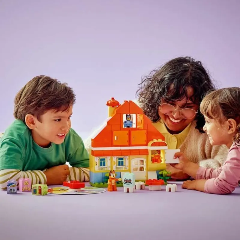 Construction set Lego DUPLO 10459 Bluey's Family House with Memory 83 Pieces