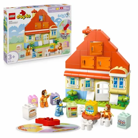 Celtniecības Komplekts Lego DUPLO 10459 Bluey's Family House with Memory 83 Daudzums