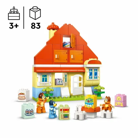 Construction set Lego DUPLO 10459 Bluey's Family House with Memory 83 Pieces
