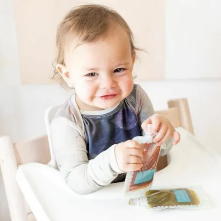 Pārtikas konservēšanas trauks Infantino Caurspīdīgs Plastmasa 100 ml (25 gb.)