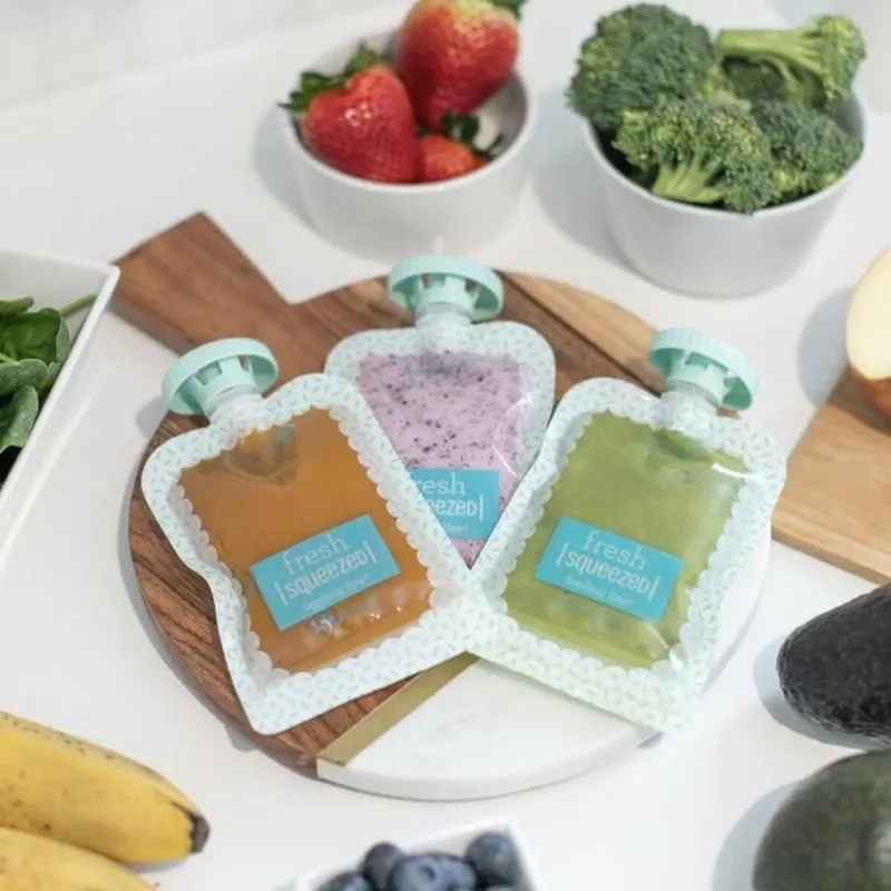 Pārtikas konservēšanas trauks Infantino Balts Plastmasa