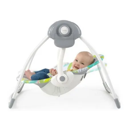 Kiiktool Ingenuity Compact portable swing Mitmevärviline loomad