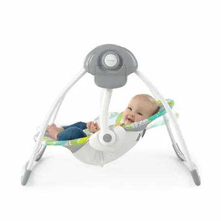 Kiiktool Ingenuity Compact portable swing Mitmevärviline loomad
