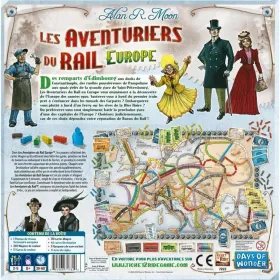 Spēlētāji Asmodee The Adventurers of Rail Europe