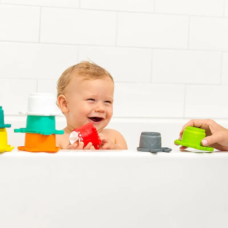 Vonios žaisliukų rinkinys Infantino Bath Set 17 Dalys Povandeninis
