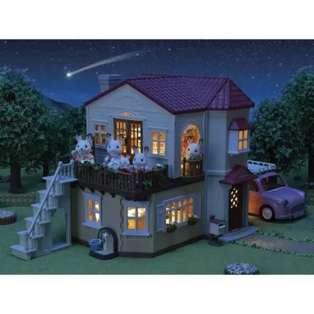 Playset Sylvanian Families Red Roof Country Home Nukkekoti Kani