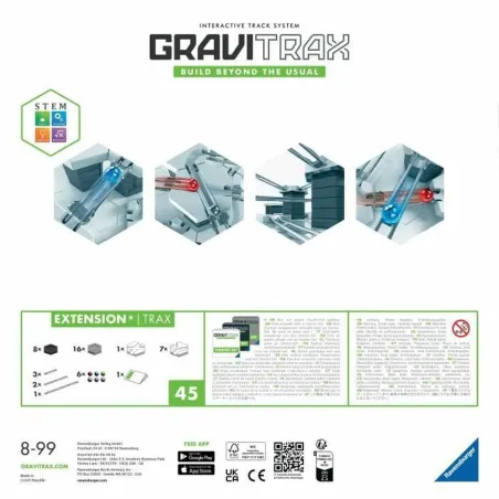 Spēlētāji Ravensburger GraviTrax Set d'Extension Trax / Rails - 224142