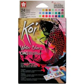 Akvarellvärvide komplekt Talens Sakura Koi Water Colors Mitmevärviline
