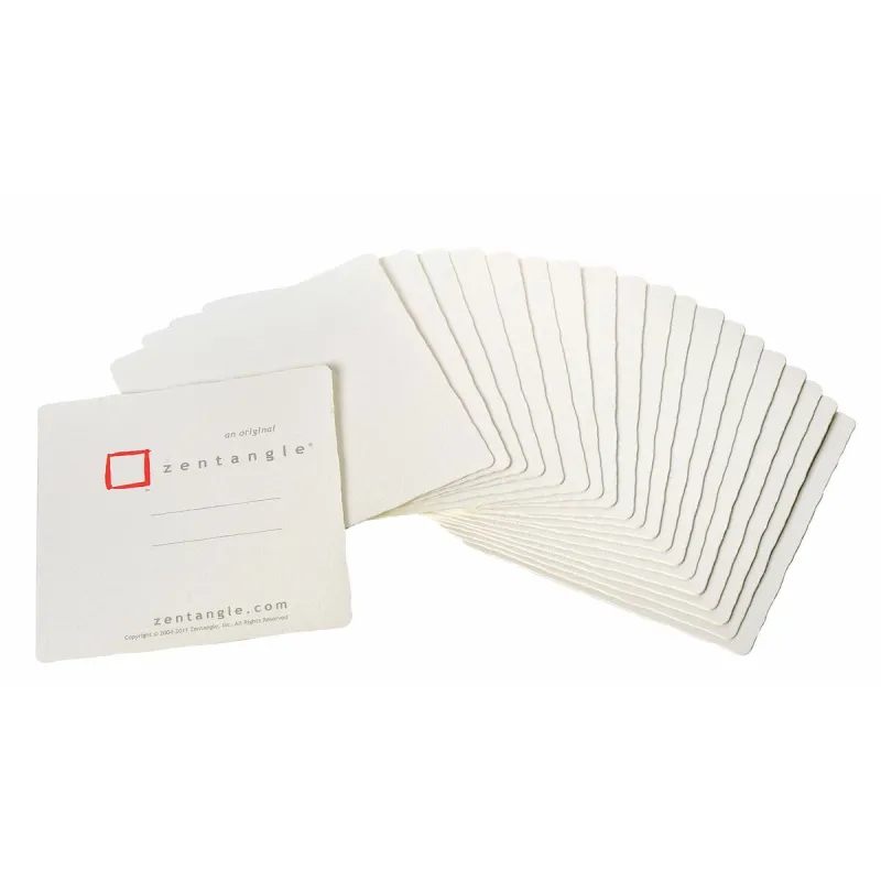 Drawing paper Talens Sakura Zentangle White 20 Pieces