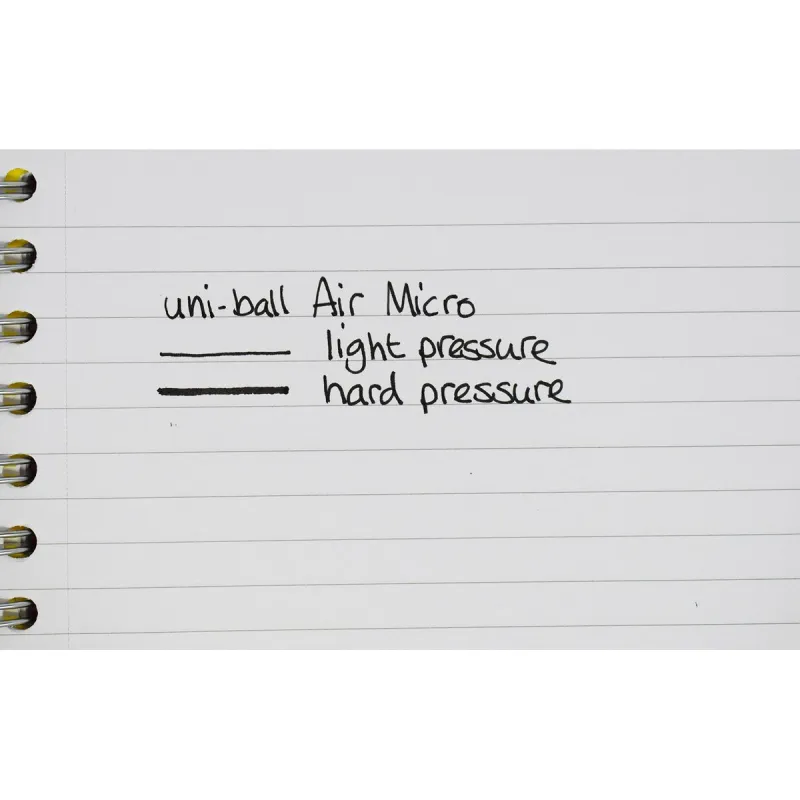 Ручка с жидкими чернилами Uni-Ball Air Micro UBA-188-M Чёрный 0,5 mm (12 Предметы)