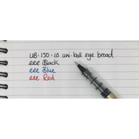Ручка с жидкими чернилами Uni-Ball UB-150-10 Синий 1 mm (12 Предметы)