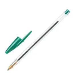 Kynä Bic Cristal Alkuperäinen Vihreä 0,32 mm (50 osaa)