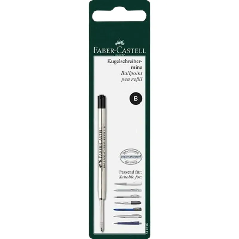 Запасные части Faber-Castell Ручка Чёрный (5 штук)