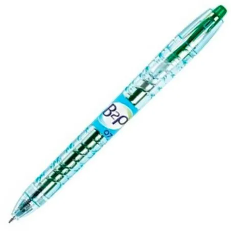 Гелевая ручка Pilot B2P Зеленый 0,4 mm (12 штук)