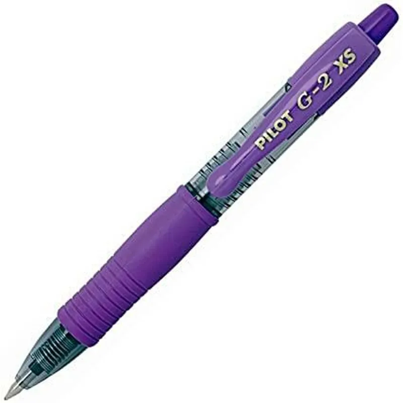 Ручка Roller Pilot G-2 XS Штабелёр Фиолетовый 0,4 mm (12 штук)