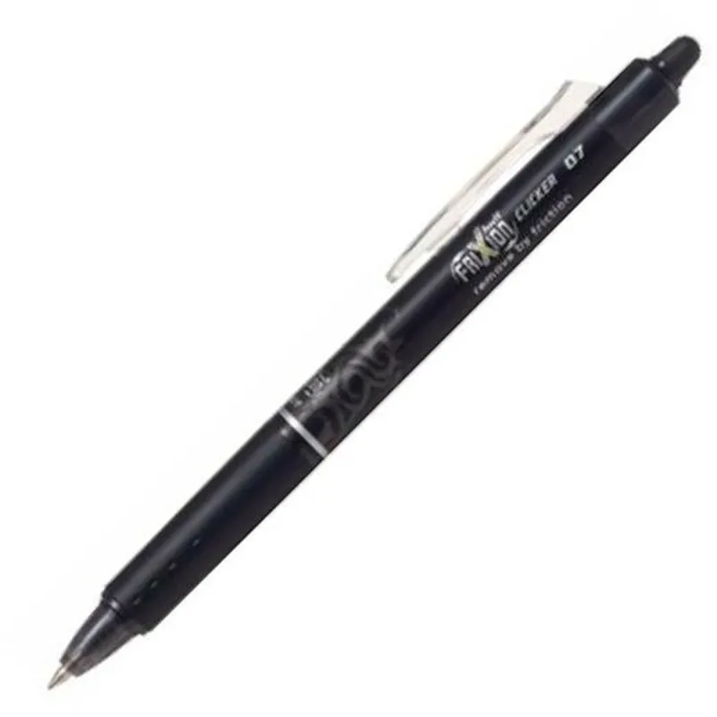 Karžygio Ženklas Pilot Frixion Clicker Valomas rašalas Juoda 0,4 mm 12 vnt.