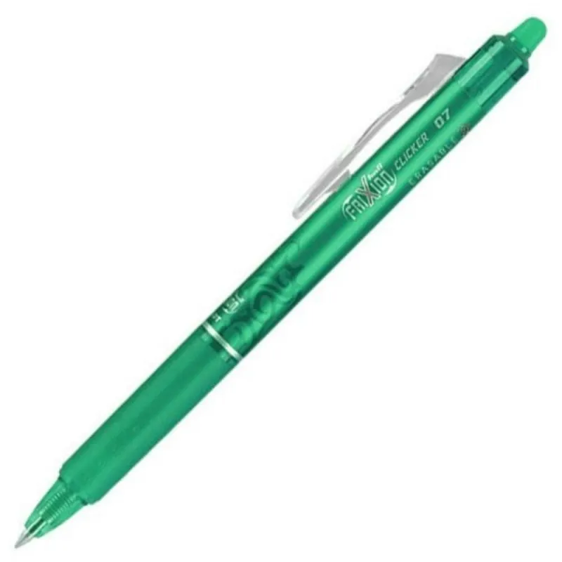 Karžygio Ženklas Pilot Frixion Clicker Valomas rašalas Žalia 0,4 mm (12 vnt.)