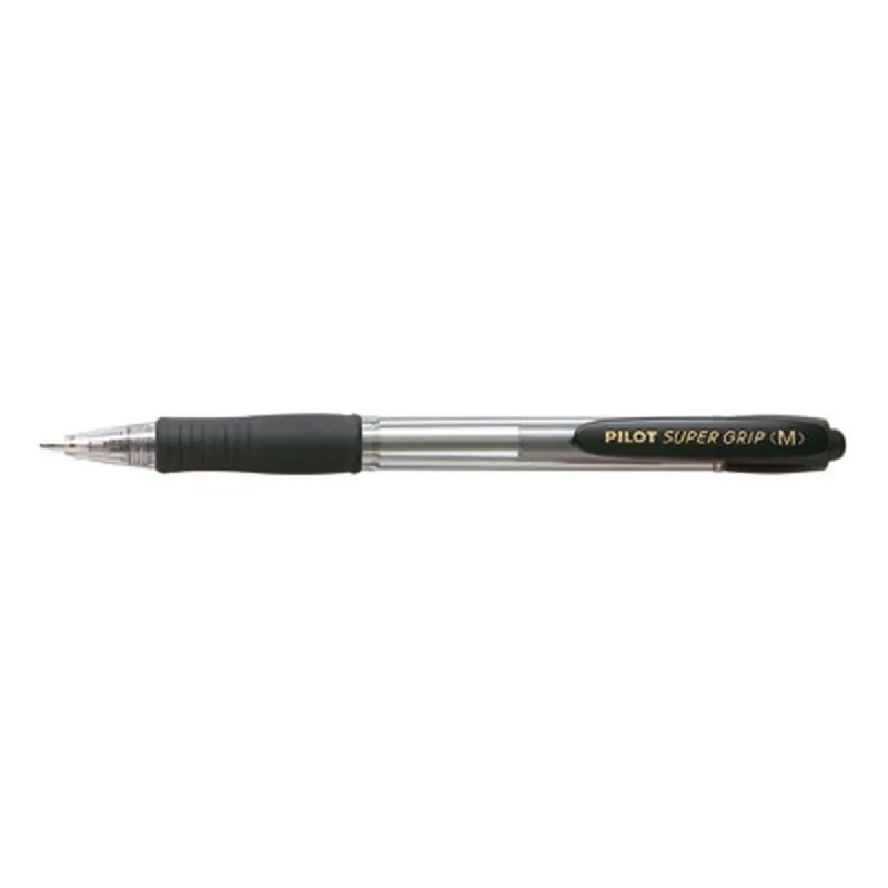 Kynä Pilot Supergrip Musta 0,4 mm (12 osaa)