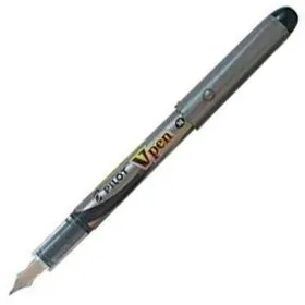 Ручка с жидкими чернилами Pilot V Pen Одноразовая Перо для каллиграфии Чёрный Сталь 0,4 mm (12 штук)