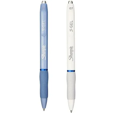 Gelio rašiklis Sharpie S-Gel Balta Mėlyna 0,7 mm (12 vnt.)