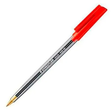Ручка Staedtler Stick 430 Красный (50 штук)