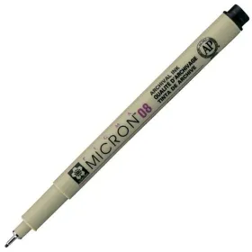 Vilt Talens Sakura Pigma Micron 08 Must (12 Ühikut)