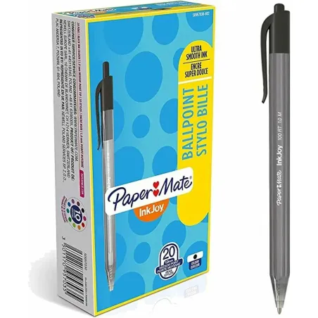 Karžygio Ženklas Paper Mate Inkjoy 20 Dalys Juoda 1 mm (36 Vienetai)