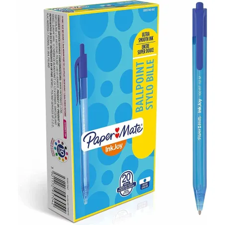 Karžygio Ženklas Paper Mate Inkjoy 20 Dalys Mėlyna 1 mm (36 Vienetai)