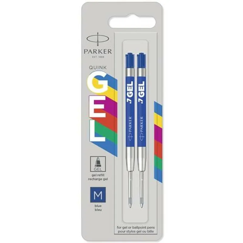 Заправка ручки Parker Jotter 2 Предметы Синий (12 штук)