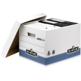 Dokumendite kast Fellowes Sinine Valge A4 29,2 x 33,5 x 40,4 cm (10 Ühikut)