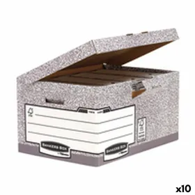 Tiedostolaatikko Fellowes    Harmaa 10 osaa (31 x 39 x 56 cm)